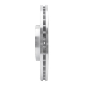 Mercedes-Benz ML550 Brake Rotor (1) - Front Left - R1 Concepts - Drilled & Slotted - Silver - `06-`12